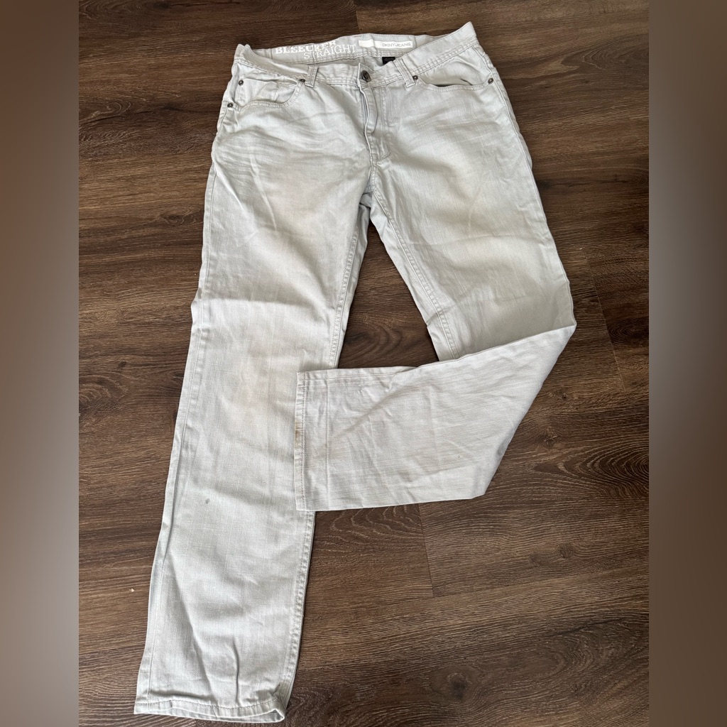 Dkny Light Gray Jeans